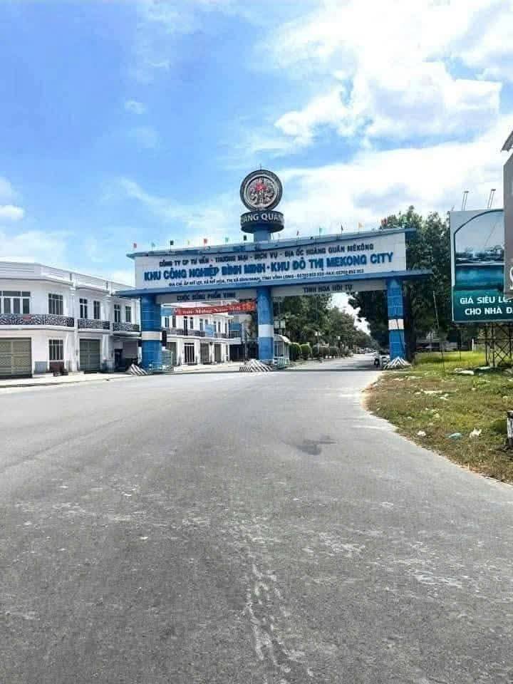 Đất nền góc 2 mặt tiền KCN Bình Minh, Vĩnh Long 144m² - Pháp lý rõ ràng, giá tốt thương lượng!