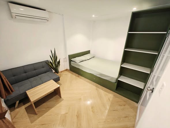 Căn hộ 1 phòng ngủ Nguyễn Đình Chiểu Quận 3 - Dọn vào ở ngay, đầy đủ tiện nghi!