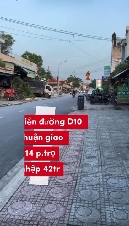 Kiốt mặt tiền đường D10, Tân Phú 300m² giá 13 tỷ - Đầu tư sinh lời ngay!