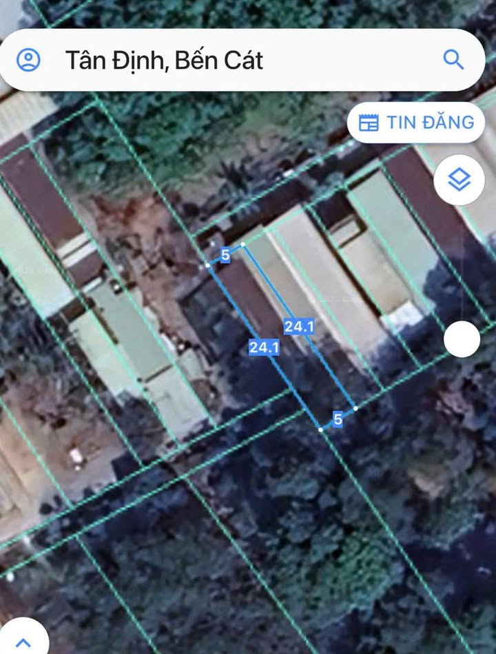 Đất chính chủ Tân Định 115m² giá 1.65 tỷ - Gần chợ Hoàng Gia, thu nhập ổn định!