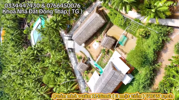 Farm Miền Tây Tân Thới 1163m² giá 1.15 tỷ - Cơ hội đầu tư tuyệt vời!