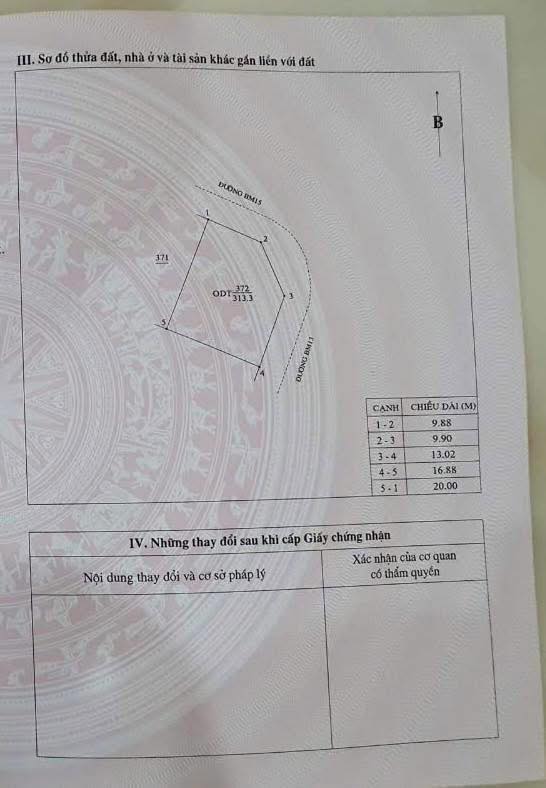 Đất nền lô góc TK20, Bình Minh, Lào Cai 313m² giá 3 tỷ - Cơ hội đầu tư tuyệt vời!