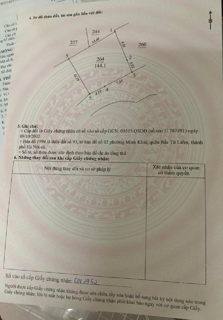 Đất nền Phú Minh Tây Tựu 50m² giá 10.5 tỷ - Kinh doanh mọi hình thức!