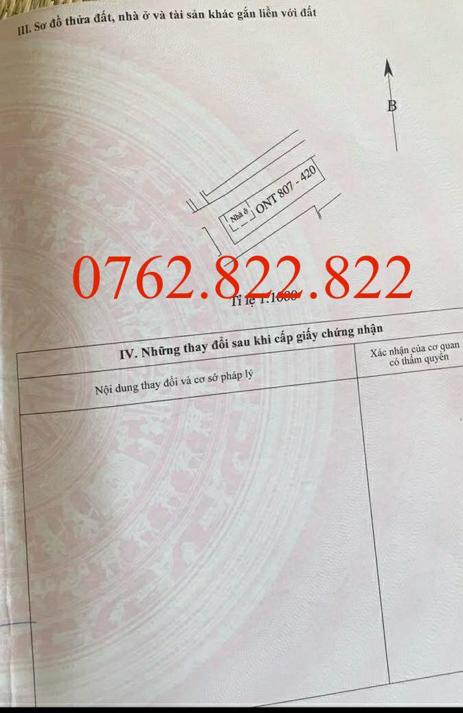 Đất 2 mặt tiền tại Xã Hoa Lộc, 420m² - Cơ hội đầu tư tuyệt vời!