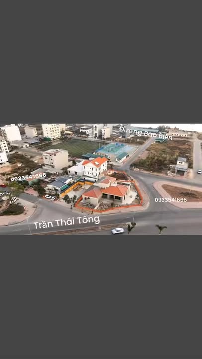 Đất nền biệt thự ô góc 550m² Trần Thái Tông - Vị trí trung tâm, giá tốt!