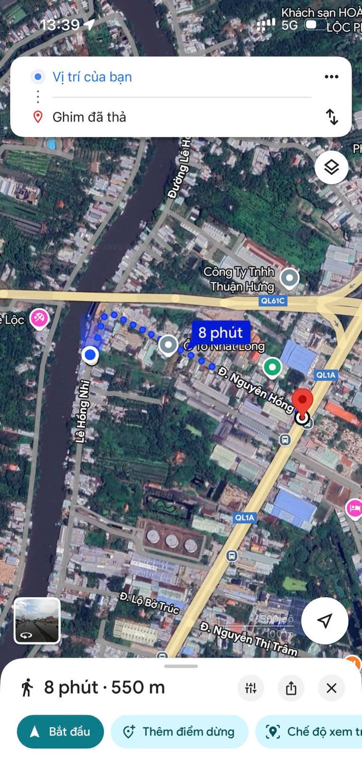 Đất nền mặt tiền Lê Hồng Nhi, Cái Răng 105m² - Giá chỉ 1.7 tỷ!