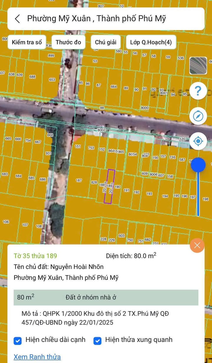 Nhà cấp 4 Phú Mỹ 80m² giá 1.9 tỷ - Chính chủ bán gấp!