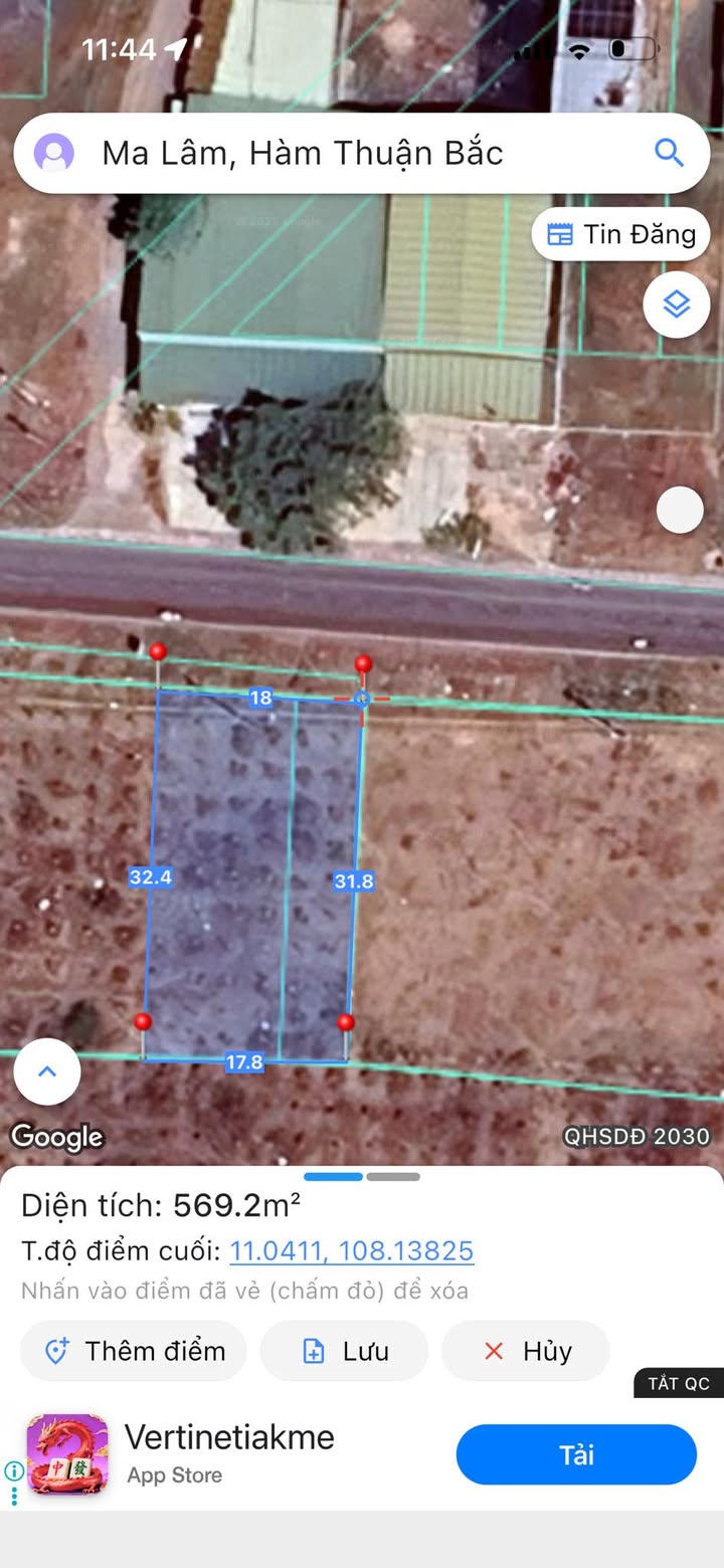 Đất nền đường Nguyễn Thị Minh Khai, Ma Lâm 600m² giá 3.4 tỷ - Đầu tư sinh lời ngay!