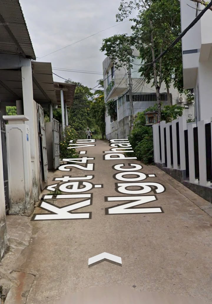 Đất thổ cư mặt tiền kiệt 24 Vũ Ngọc Phan, Thủy Xuân, 111m² giá 1.9 tỷ - Cơ hội đầu tư tuyệt vời!