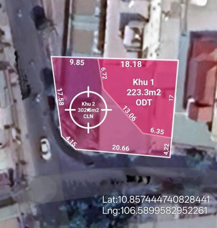 Đất góc 2 mặt tiền Bà Điểm 500m² - Kinh doanh đa ngành nghề, giá thỏa thuận!