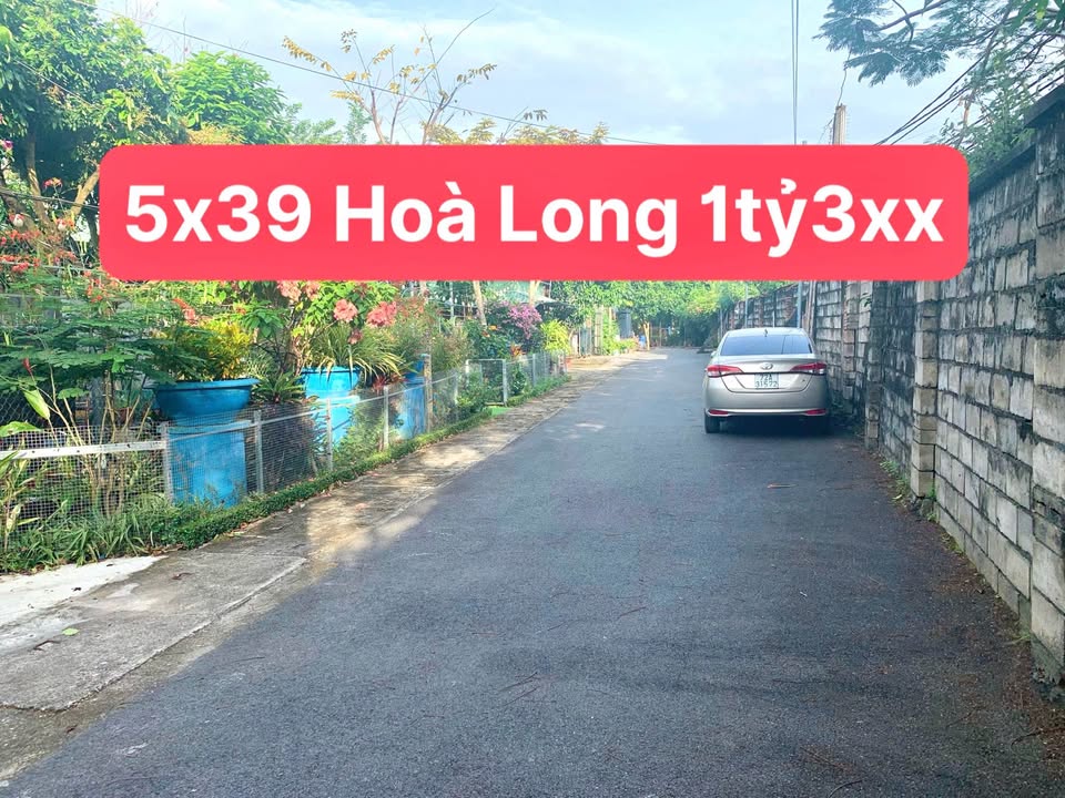 Lô Đất Hòa Long, Bà Rịa 195m² giá 1.3 tỷ - Cơ hội đầu tư tuyệt vời!