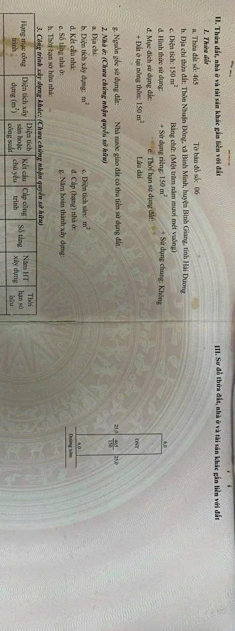 Đất nền Bình Minh 150m² giá chỉ 1.6 tỷ - Đầu tư sinh lời ngay!