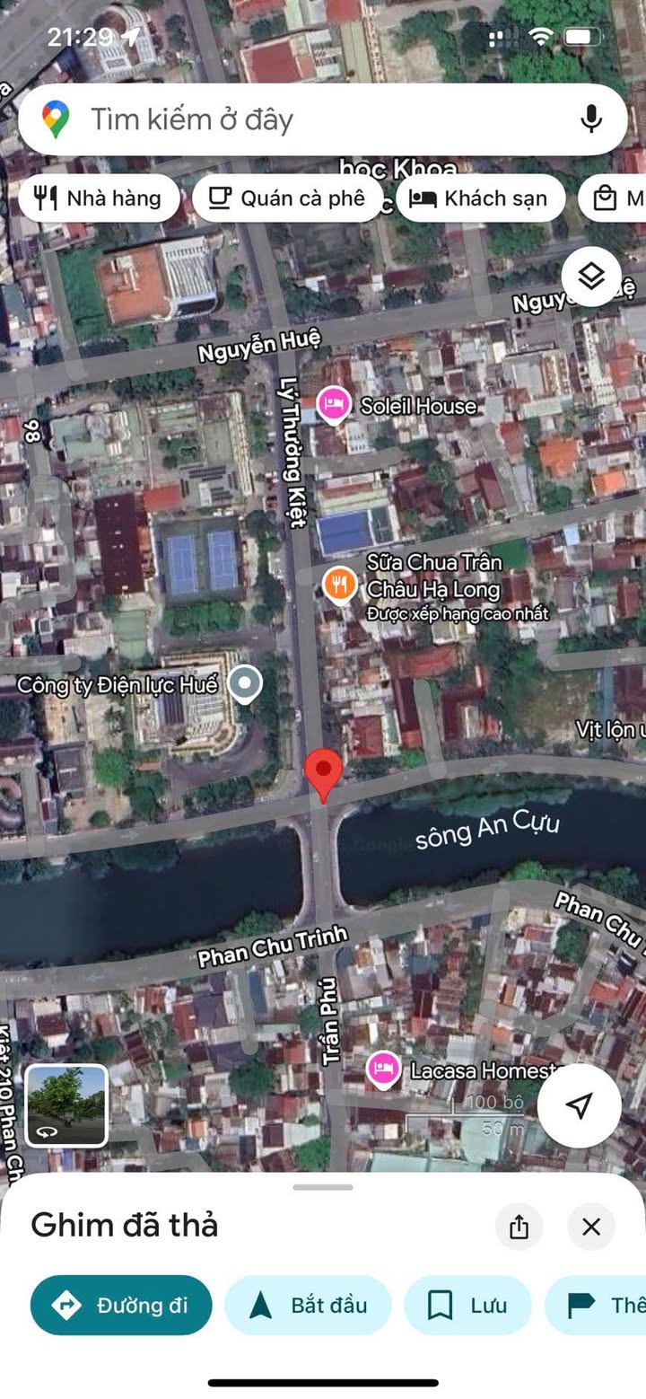 Mặt tiền Phan Chu Trinh Huế 300m² giá 22.67 tỷ - Cơ hội đầu tư tuyệt vời!