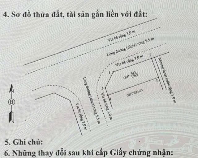 Đất nền lô góc 2 mặt tiền khu Ngân Câu Ngân Giang 108.55m² giá chỉ 2.9 tỷ - Cơ hội đầu tư tuyệt vời!