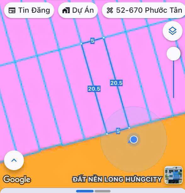 Đất tái định cư Long Bình Tân 100m² giá 2 tỷ - View công viên thoáng mát!