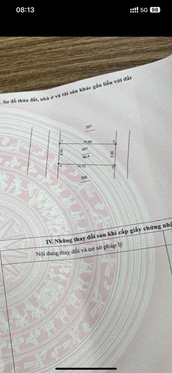 Đất nền Phúc Tiến, Phú Xuyên 88.4m² giá 2.45 tỷ - Đường ô tô tránh nhau!