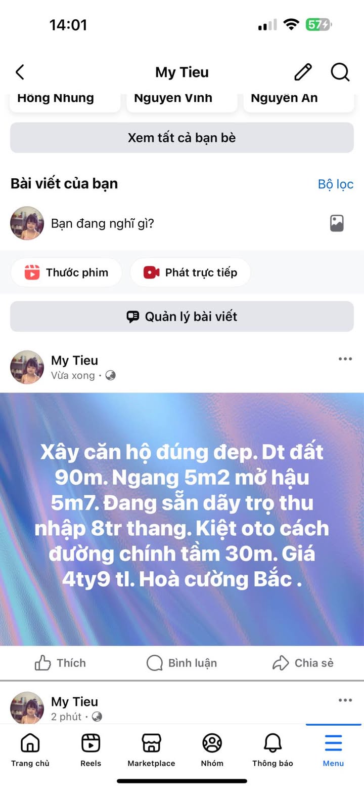 Nhà Hòa Cường Bắc 90m² giá 4.9 tỷ - Đang có thu nhập ổn định 8 triệu/tháng!