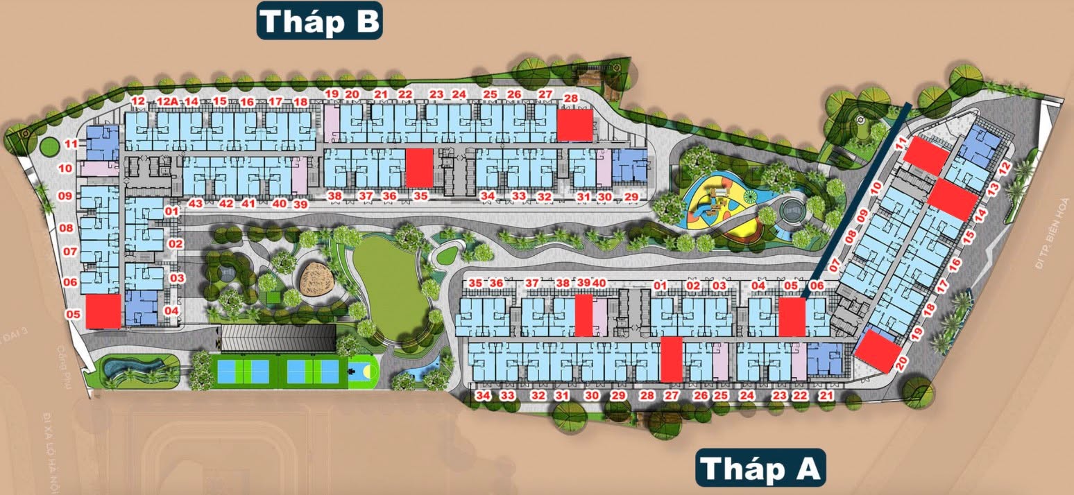 Căn hộ The Gió Riverside Dĩ An 75m² giá 3.067 tỷ - Hàng chuyển nhượng giá tốt!