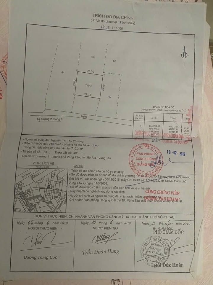 Đất nền Vũng Tàu 80m² giá 1.2 tỷ - Hướng Đông hợp phong thủy