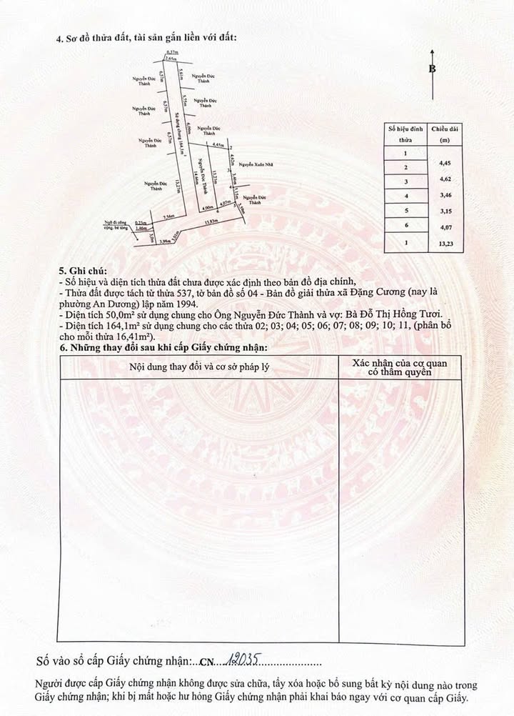 Đất nền Đặng Cương, An Dương 50m² giá 1.29 tỷ - Cơ hội đầu tư hấp dẫn!