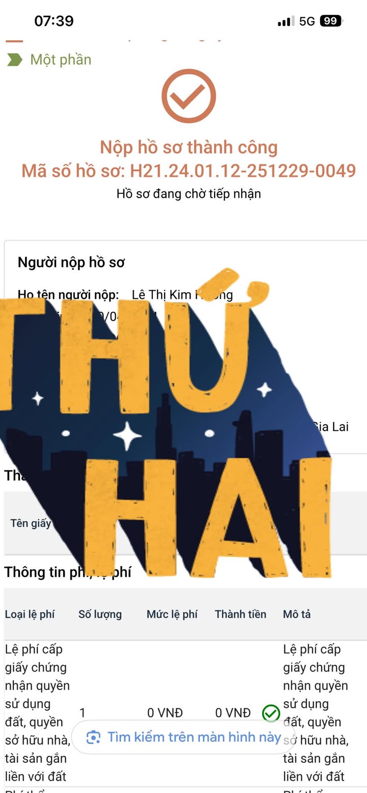 Đất nền đường Nguyễn Văn Nghi, phường An, 135m² - Cơ hội đầu tư sinh lời!