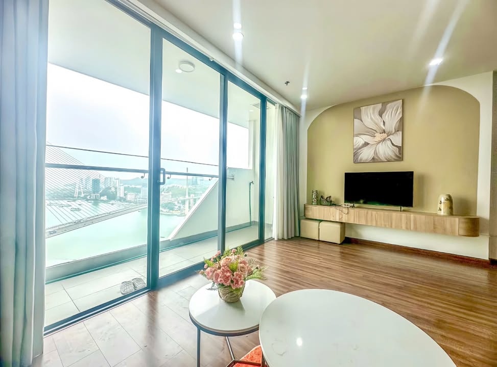 Căn hộ Green Diamond Hạ Long 1 phòng ngủ giá 6,5 triệu - View triệu đô tuyệt đẹp!