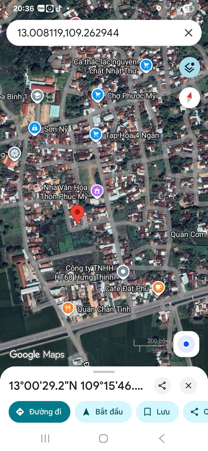 Đất vườn 120m² tại Thôn Phước Mỹ, Tây Hòa - Đầu tư sinh lời tuyệt vời!