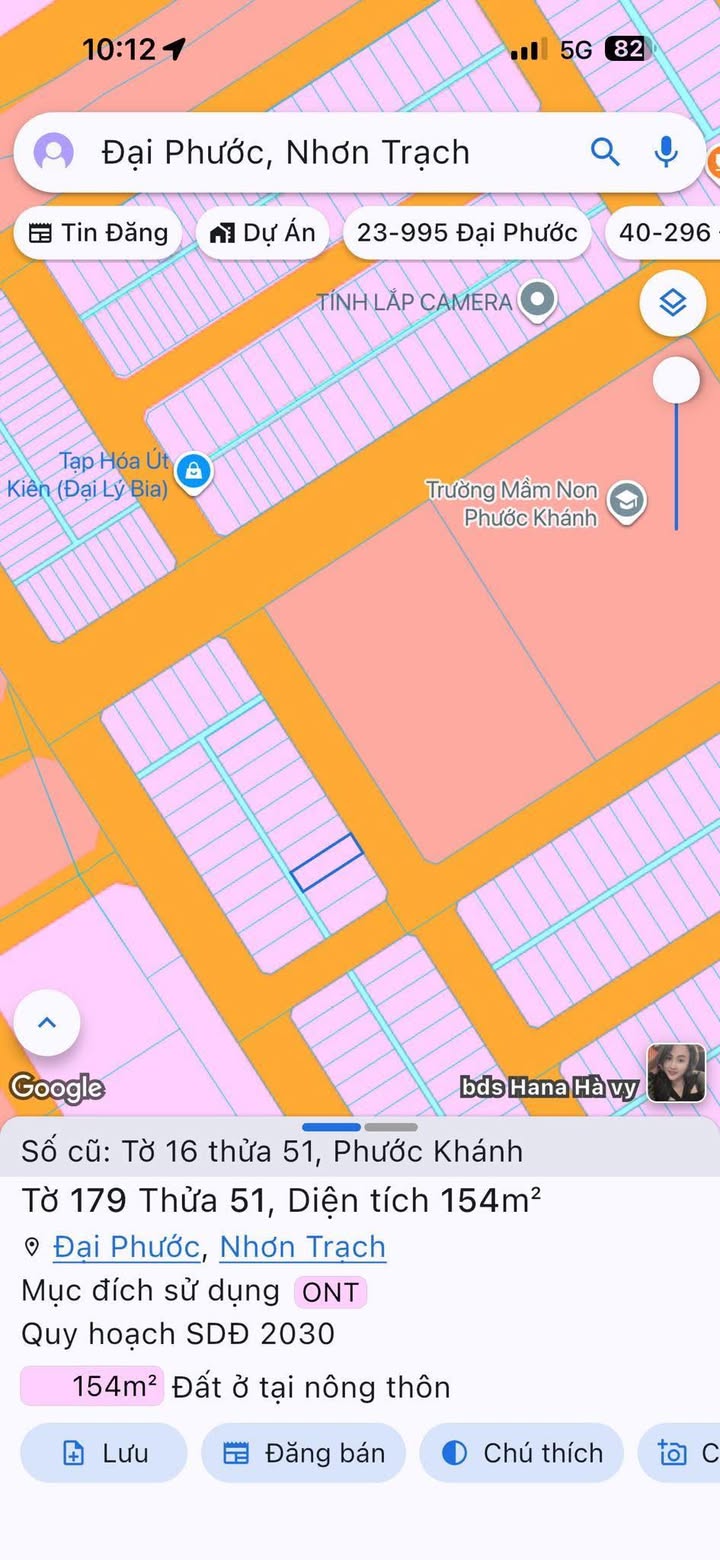 Nhà TĐC Phước Khánh Nhơn Trạch 154m² giá 3.79 tỷ - Đối diện công viên!