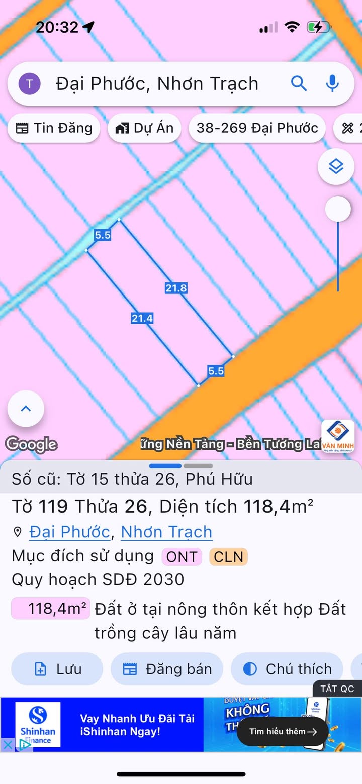 Nhà cấp 4 mặt tiền đường Phan Văn Đáng, xã Phú Hữu, 118m² chỉ 3.5 tỷ - Cần bán gấp!