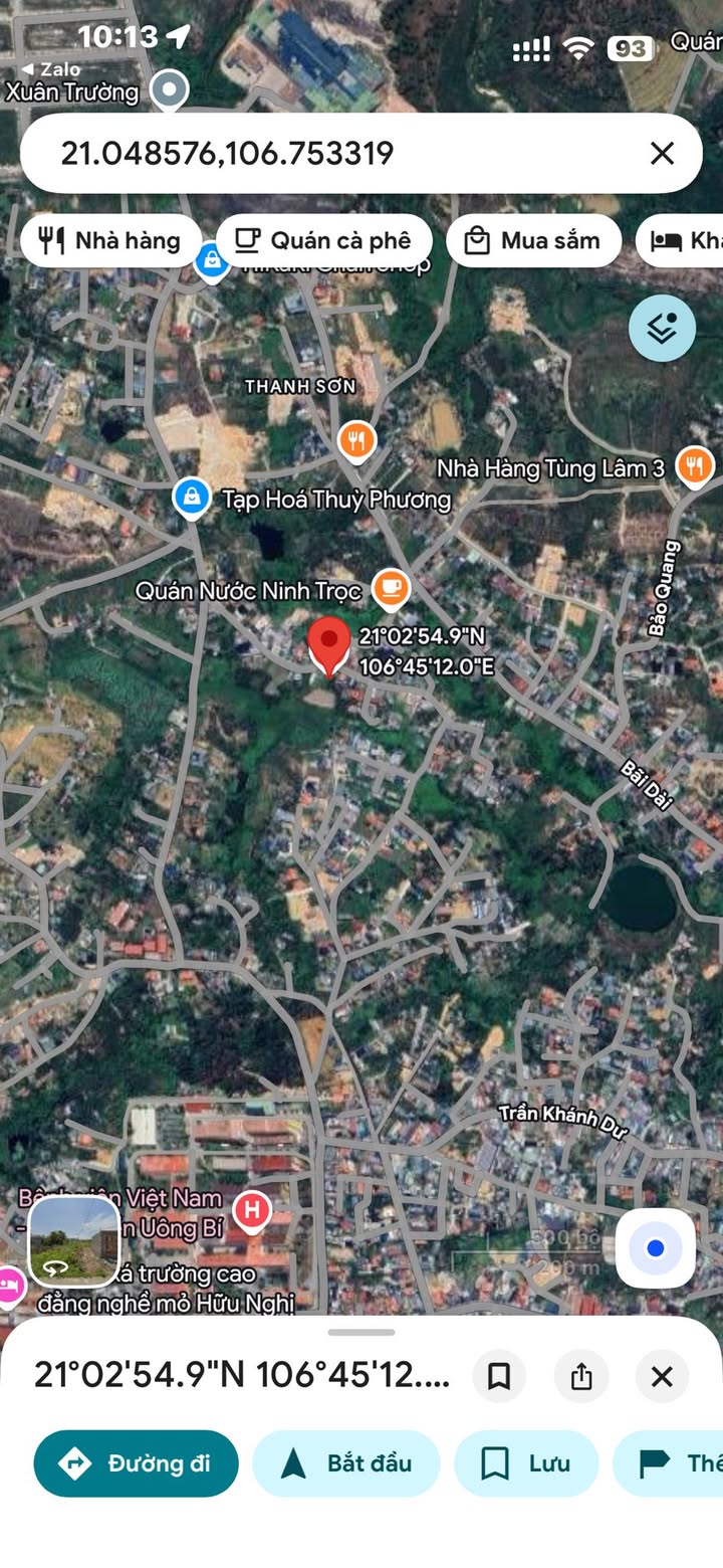 Đất nền Thanh Sơn Uông Bí 96m² giá 900 triệu - Đường ô tô thông thoáng!