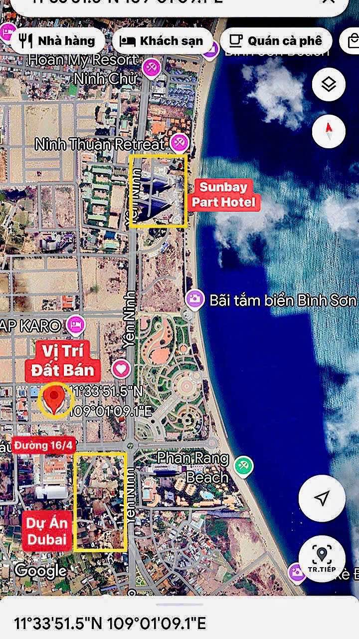 Đất Biển Bình Sơn, Phan Rang 94m² giá 3.19 tỷ - Cơ hội đầu tư hấp dẫn!