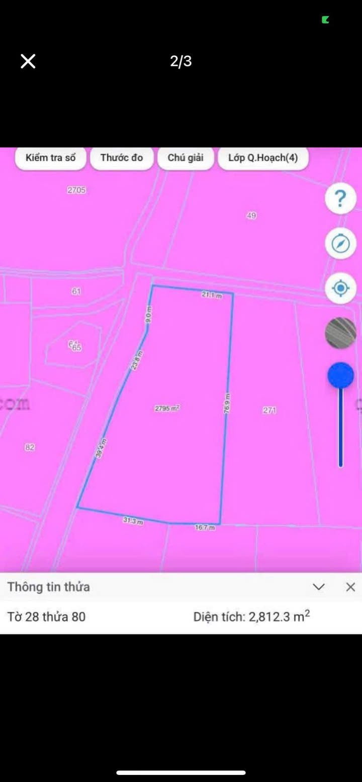 Đất thổ cư Hàm Thắng 2800m² giá 6.3 tỷ - Đầu tư sinh lời ngay!