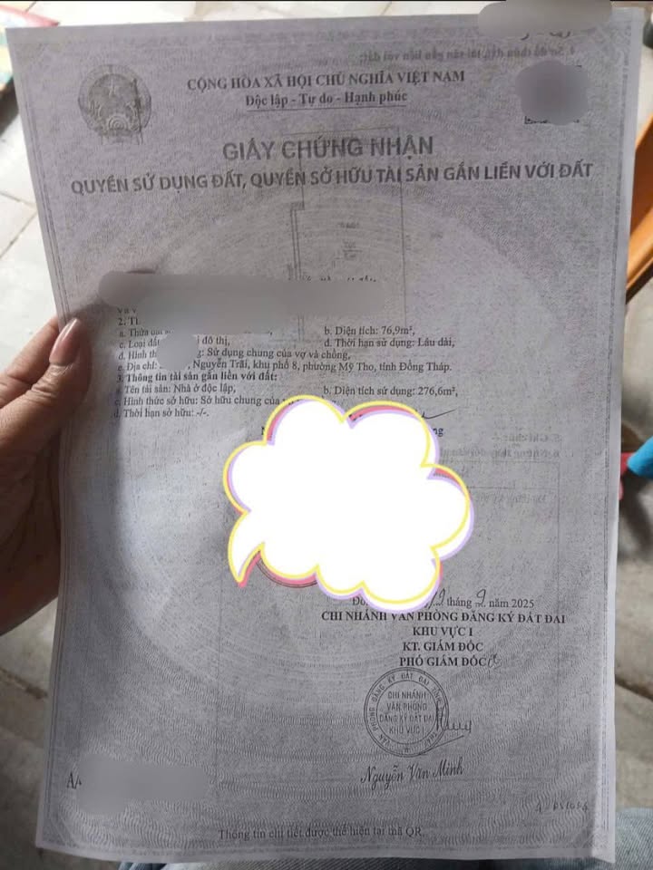 Nhà mặt tiền đường Nguyễn Trãi, Mỹ Tho 276m² giá 10 tỷ - Vị trí đắc địa cho kinh doanh!