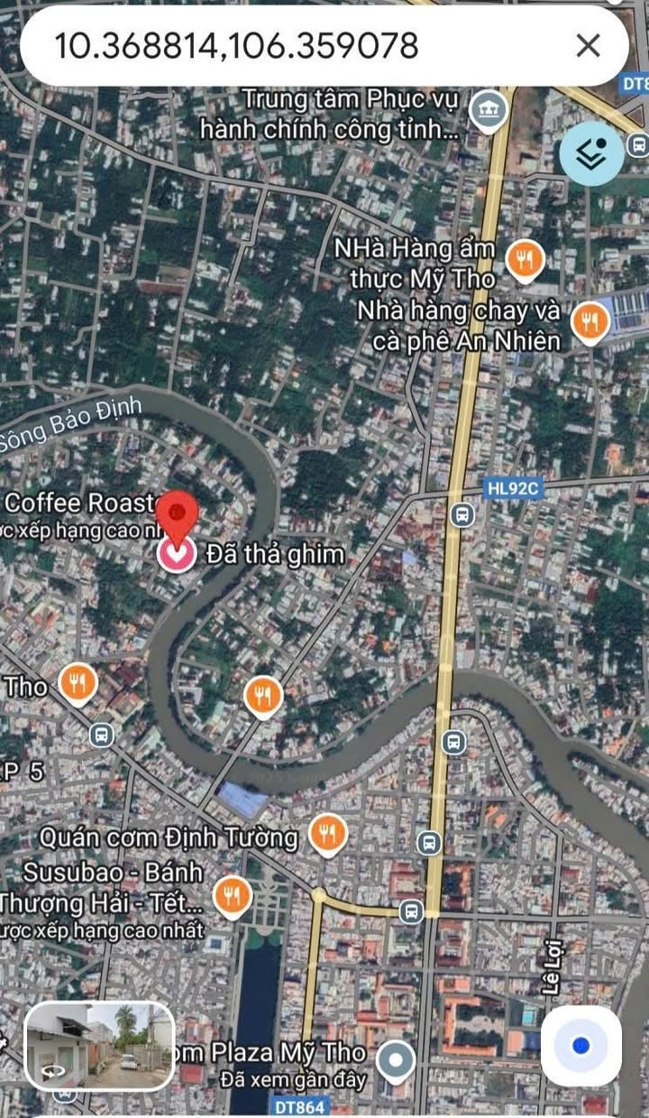 Đất ở Phường 5, TP. Mỹ Tho 93m² giá 1.68 tỷ - Sổ đỏ chính chủ, thương lượng ngay!