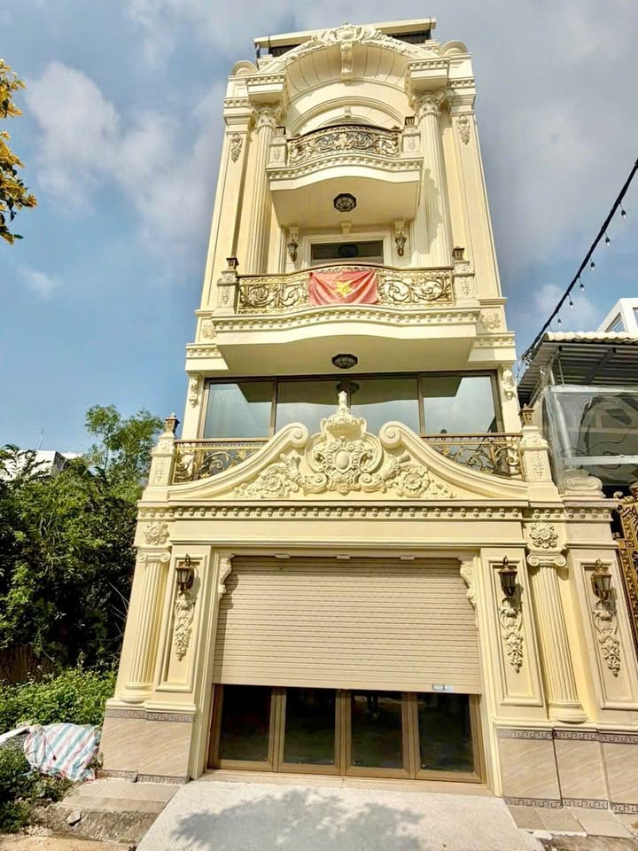 Nhà cho thuê Tân Kiên, Bình Chánh 99m² giá 18 triệu - Thiết kế Tân Cổ Điển sang trọng