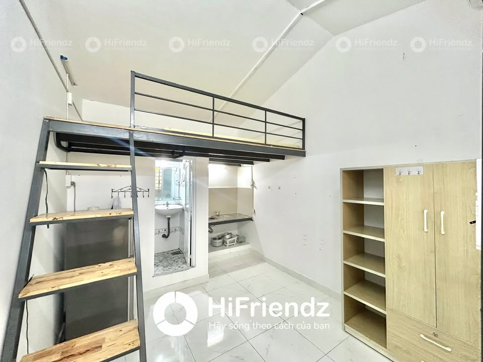 Phòng Duplex Lãnh Bình Thăng 30m² giá 3.8 triệu - Không gian thoáng mát, đầy đủ nội thất!