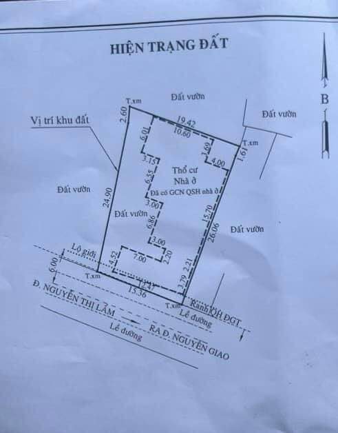Nhà mặt tiền đường Nguyễn Thị Lắm, Củ Chi 472m² giá 10 tỷ - Giảm giá mạnh, thương lượng tốt!