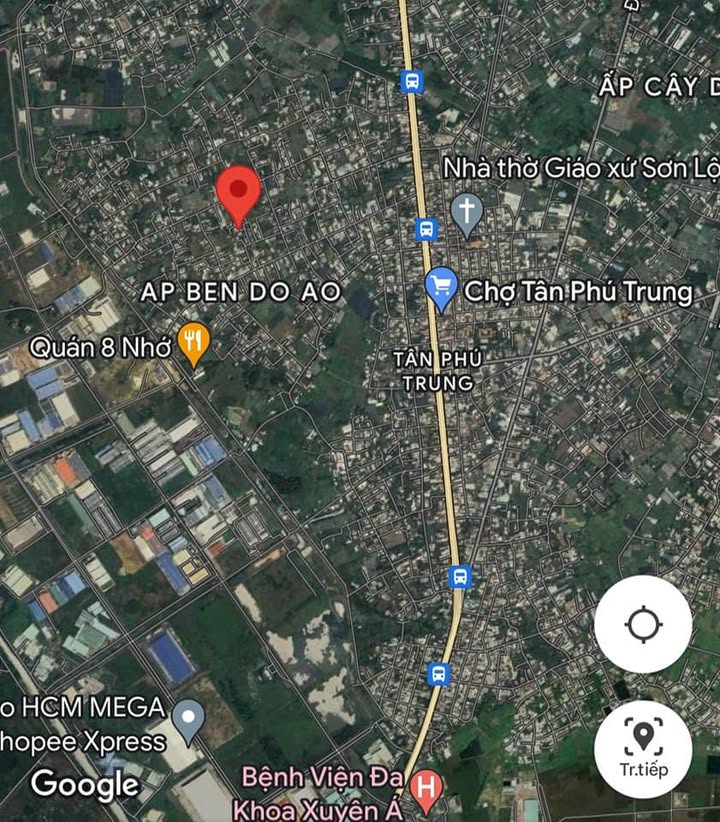 Đất sổ riêng Tân Phú Trung, Củ Chi 100m² giá 550 triệu - Đầu tư sinh lời ngay!