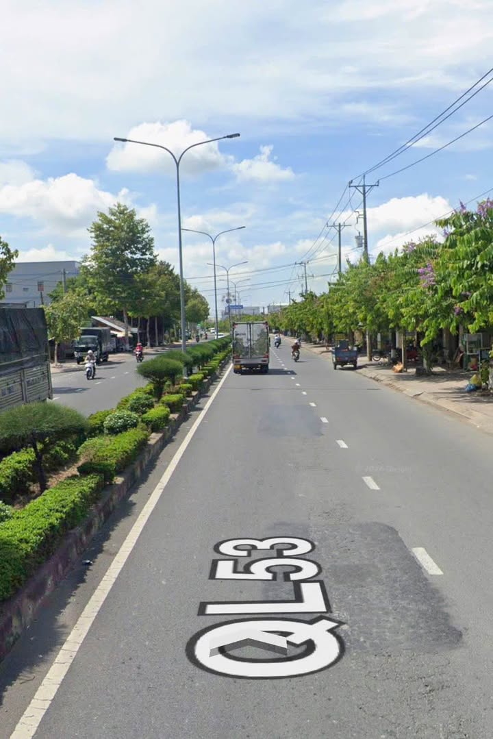 Đất nền mặt tiền Quốc lộ 53 Long Hồ 9735m² giá 35 tỷ - Cơ hội đầu tư hấp dẫn!
