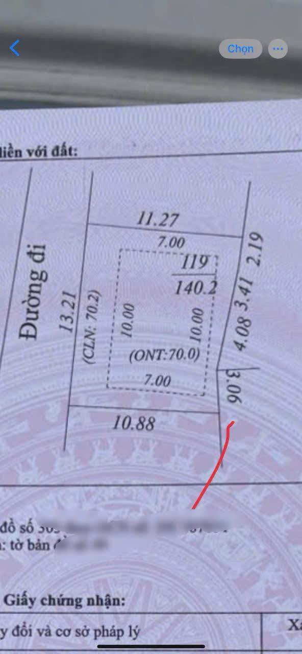 Đất nền Thị Trấn Thắng, Hiệp Hòa, Bắc Giang 140m² - Giá chỉ 700 triệu!