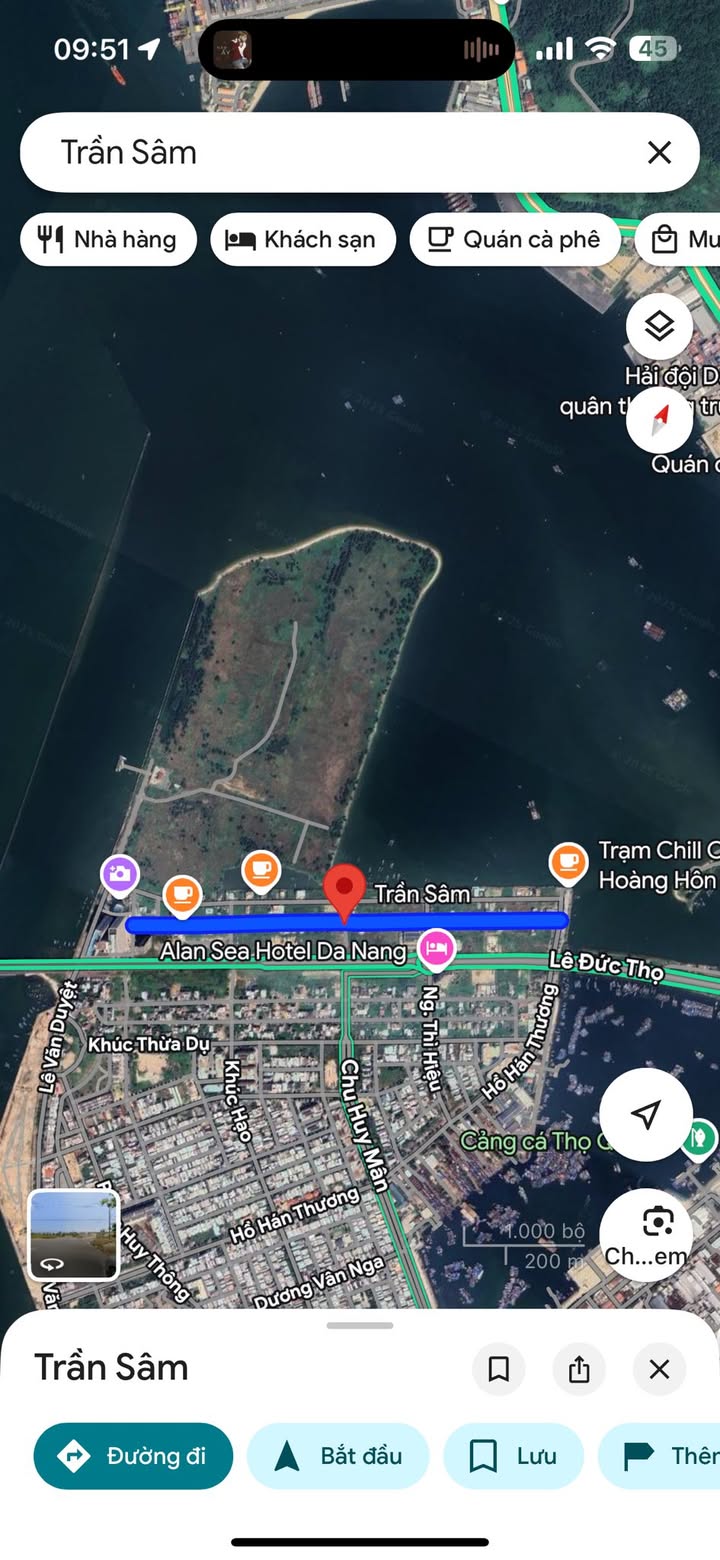 Đất biệt thự 180m² đường Trần Sâm, Sơn Trà - Vị trí tuyệt đẹp gần sông Hàn!