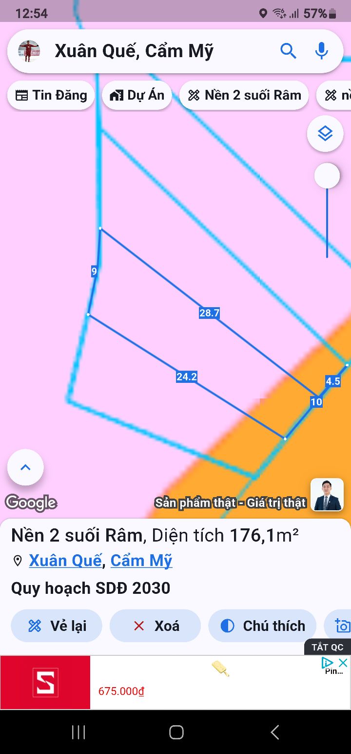 Đất nền Cẩm Mỹ Đồng Nai 120m² giá 799 triệu - Mặt tiền đường nhựa thuận lợi!