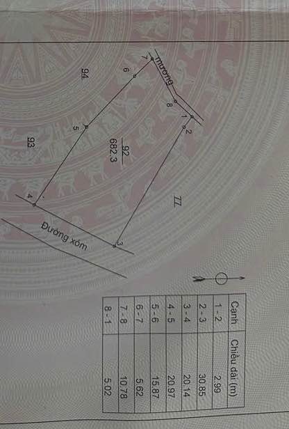 Lô đất thổ cư 700m² tại Ngọc Sơn, Hiệp Hòa - Sổ đỏ chính chủ, giá 2.05 tỷ!