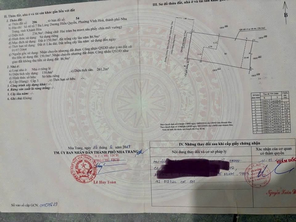 Nhà 2 tầng kiểu Villa tại Vĩnh Hòa, Nha Trang 236m² giá 17.768 tỷ - Gần biển Phạm Văn Đồng!