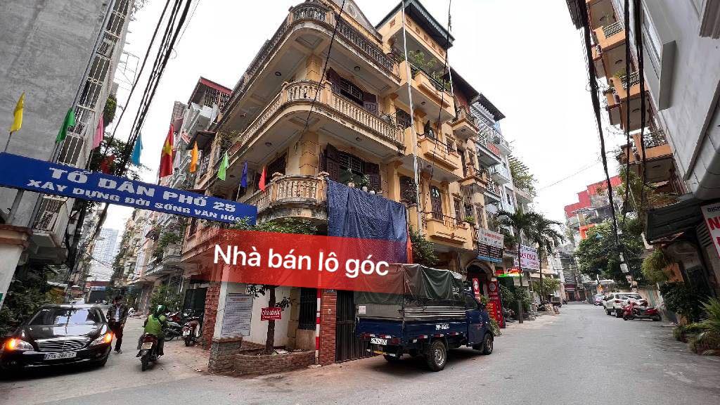 Lô góc FrontHouse Tân Mai 60m² giá 20 tỷ - Kinh doanh văn phòng đẹp