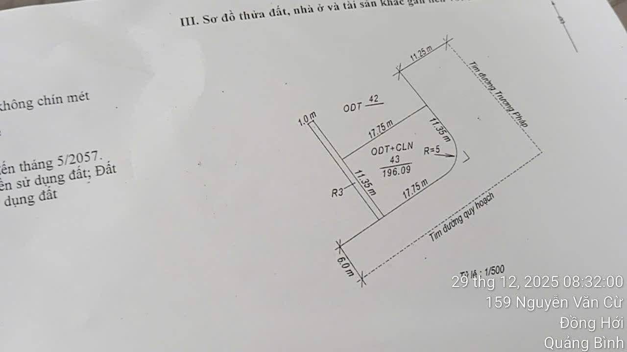 Bán FrontHouse 2 Mặt Tiền Trương Pháp Đồng Hới 196m² - Gần Bãi Tắm Nhật Lệ!