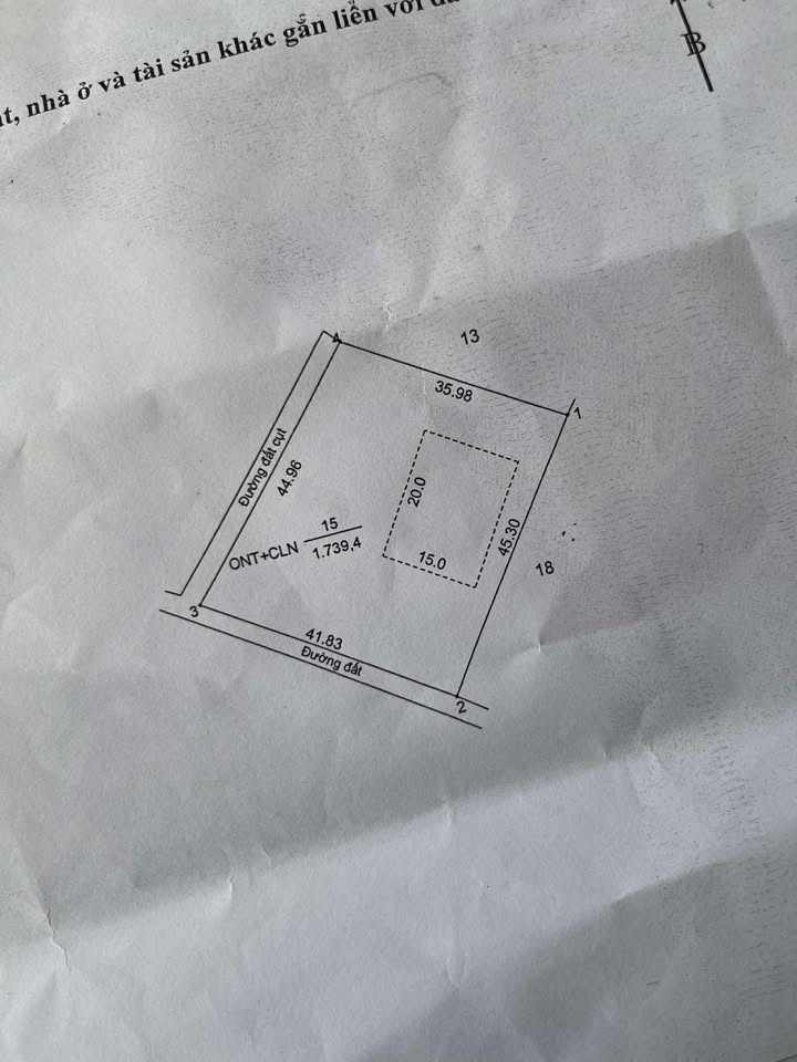 Đất Long Hòa Dầu Tiếng 1845m² giá 4 tỷ - Cơ hội đầu tư tuyệt vời!