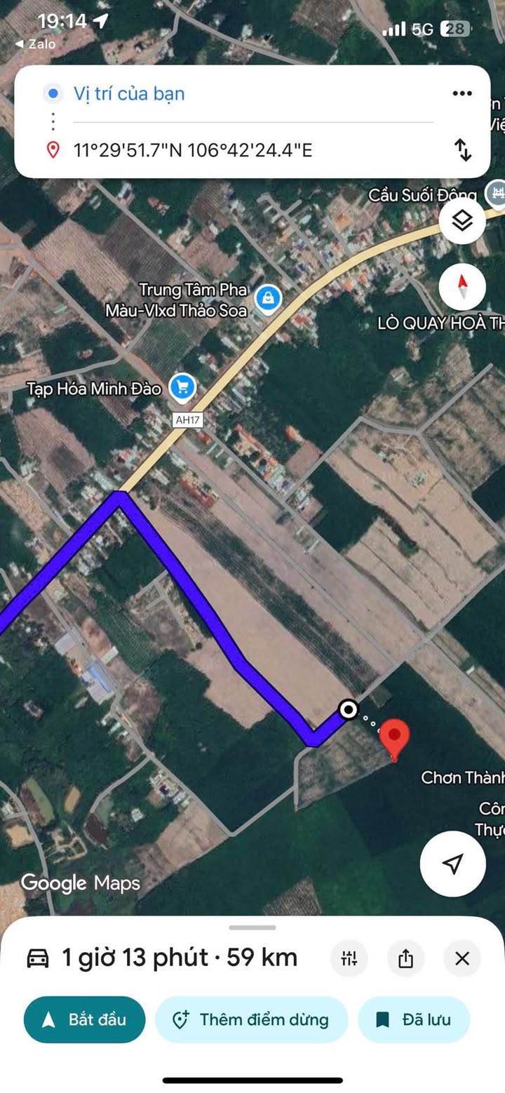 Đất nền Minh Thắng Chơn Thành 172m² giá chỉ 350 triệu - Cơ hội đầu tư tuyệt vời!