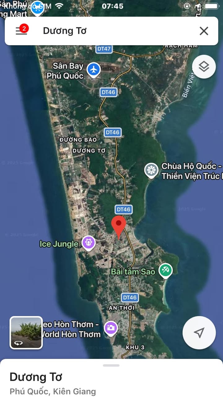 Đất nền tái định cư Dương Tơ Phú Quốc 125m² giá 2 tỷ - Thương lượng ngay!