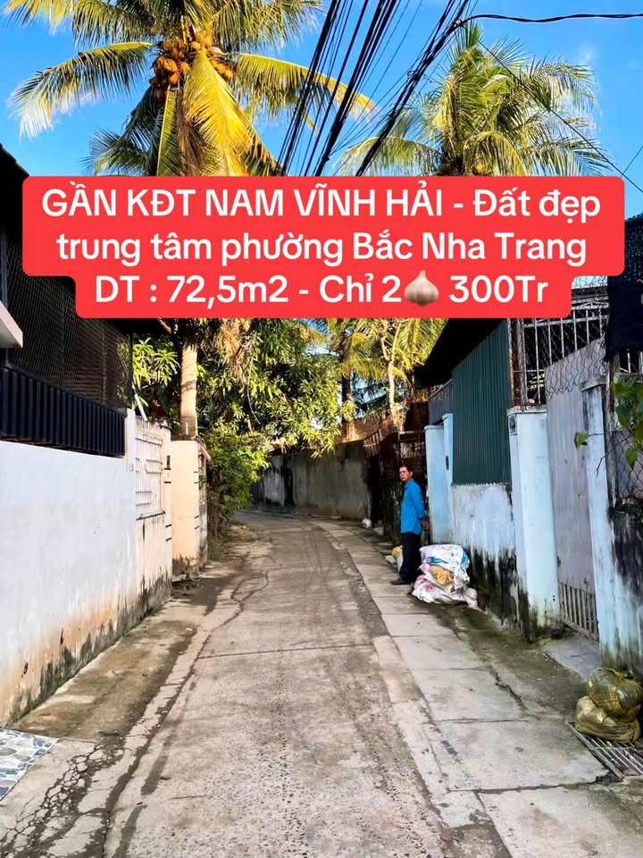 Đất nền Phú Xương Nha Trang 72m² giá 2.3 tỷ - Pháp lý sổ hồng chính chủ!